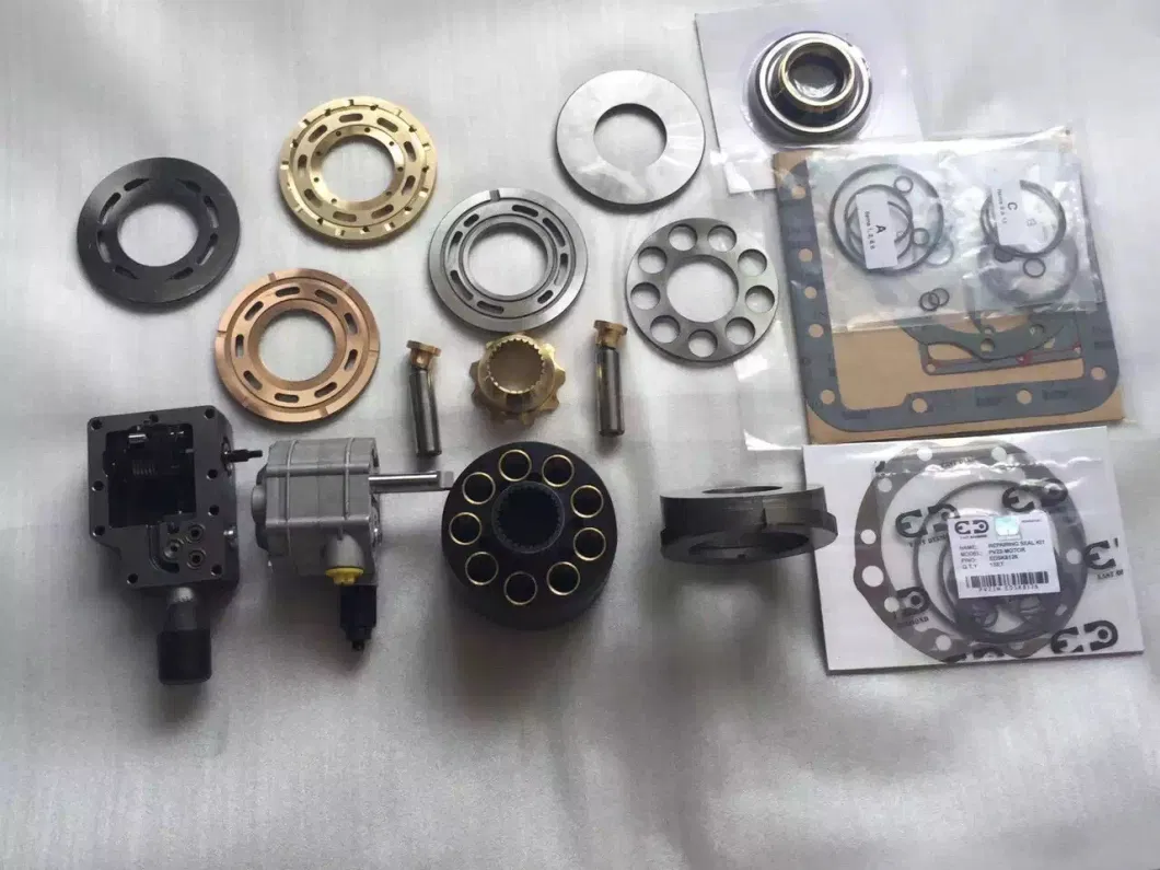 Rexroth A4vso-A10vso-A2fo Hydraulic Pump Spars Parts Engine Cylinder Block, Piston, Valve Plate, Swash Plate, Shaft, Seal Kit, Spring, Motor Spare Parts