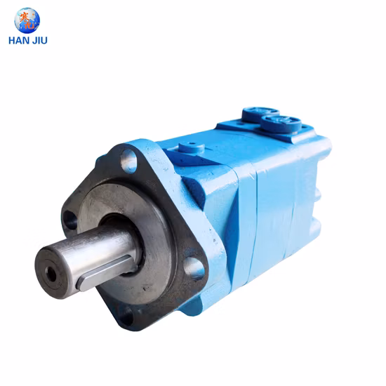 Oms500 Низкоскоростной гидравлический двигатель с высоким крутящим моментом Циклоидный гидравлический двигатель